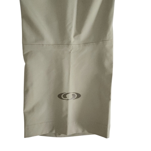 SALOMON Wayfarer Capri Hiking Pants beige size 8 - Picture 5 of 16